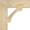 Ekena Millwork Legacy Block Rough Sawn Bracket, Douglas Fir, 4"W x 16"D x 16"H BKT04X16X16LEC05RDF - alternate 4